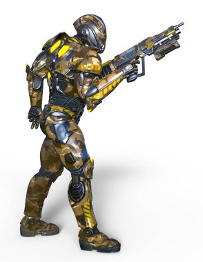 Robot / 3d Cg işleme bir robot.