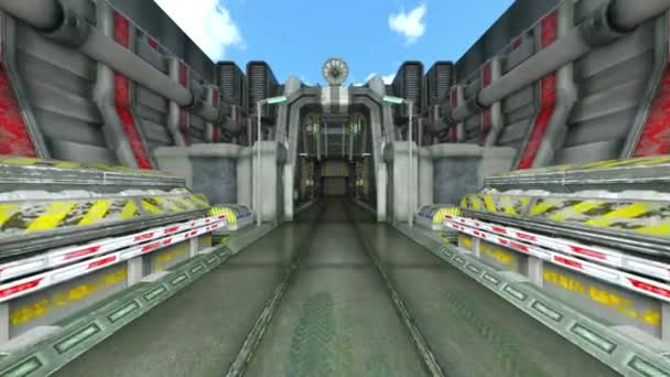 rendu 3D 3D de la station spatiale. Éléments de cette image fournis par la NASA .