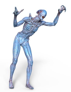 Canavar / 3d Cg işleme bir canavar.