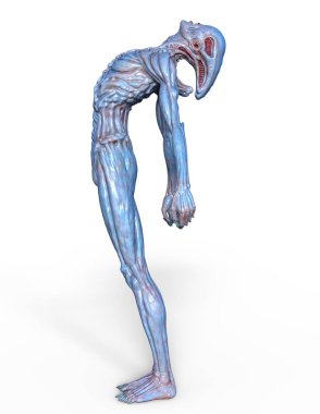 Canavar / 3d Cg işleme bir canavar.