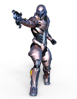 Robot / 3d Cg işleme bir robot.