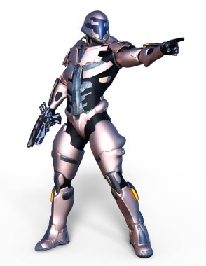 Robot / 3d Cg işleme bir robot.