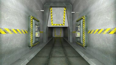Uzay İstasyonu / 3d Cg işleme uzay istasyonu.