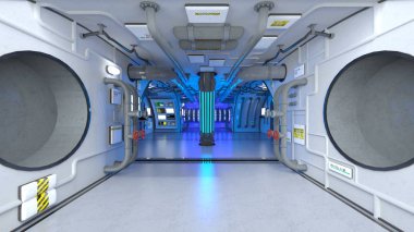 Uzay İstasyonu / 3d Cg işleme uzay istasyonu.