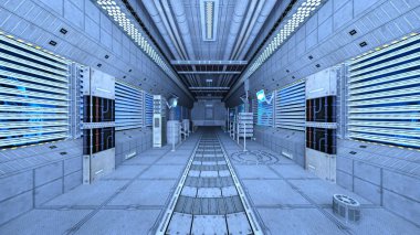 Uzay İstasyonu / 3d Cg işleme uzay istasyonu.