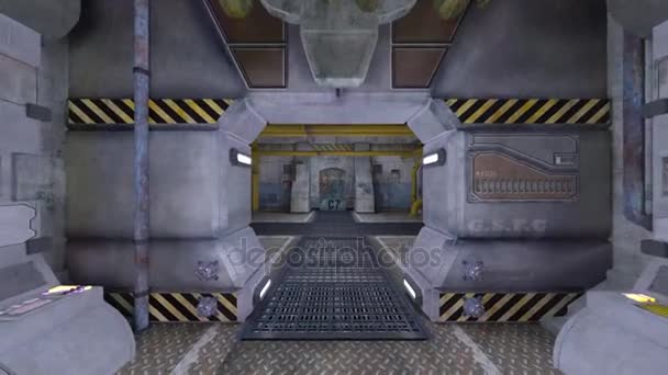 Station spatiale / rendu 3D CG de la station spatiale .