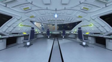 3d cg işleme uzay istasyonu. Bu görüntü bir şekilde döşenmiş tarafından Nasa unsurları