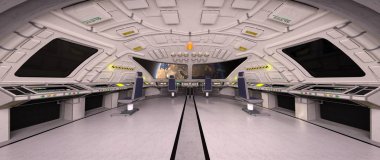 3d cg işleme uzay istasyonu. Bu görüntü bir şekilde döşenmiş tarafından Nasa unsurları