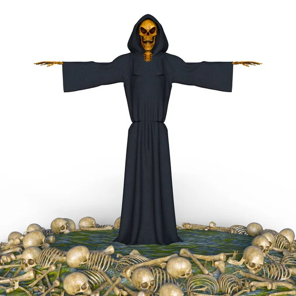 Reaper Rendering Reaper — Stock Photo, Image