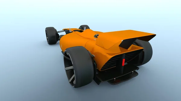 Racing car / 3D CG rendering of a racing car.