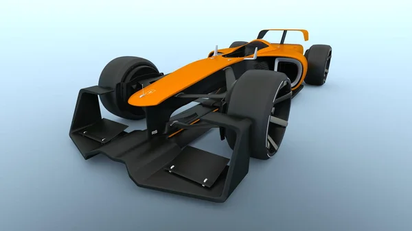 Racing car / 3D CG rendering of a racing car.
