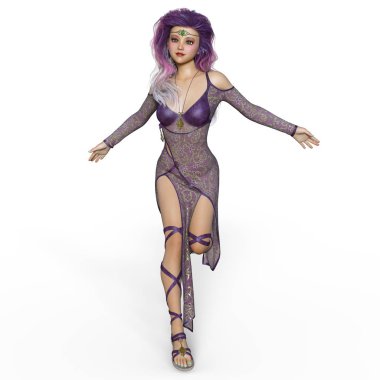 Peri / 3d Cg işleme bir peri.