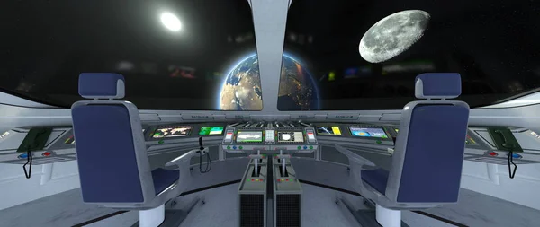 Űrállomás Űrállomás Leképezést Kép Berendezett Nasa Elemei — Stock Fotó