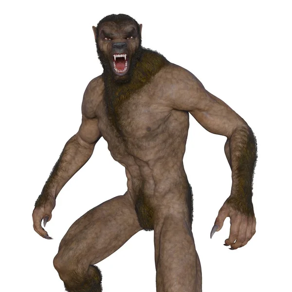 Werewolf / 3D CG rendering of a werewolf.