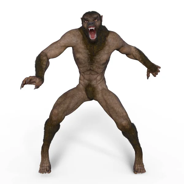 Werewolf Rendering Werewolf — Stock Photo, Image