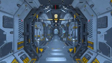 Uzay İstasyonu / 3d Cg işleme uzay istasyonu.