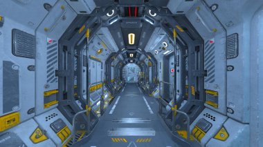 Uzay İstasyonu / 3d Cg işleme uzay istasyonu.