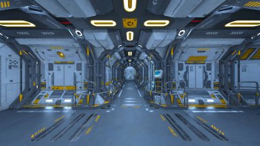 Uzay İstasyonu / 3d Cg işleme uzay istasyonu.