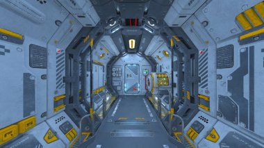 Uzay İstasyonu / 3d Cg işleme uzay istasyonu.