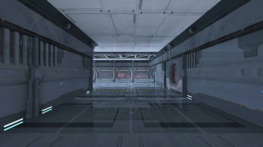 Uzay İstasyonu / 3d Cg işleme uzay istasyonu.