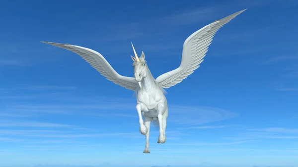 Pegasus Rendering Van Een Pegasus — Stockfoto