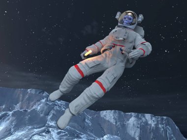 Yabancı / 3d Cg işleme bir uzaylı.