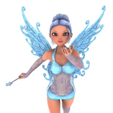 Peri / 3d Cg işleme bir peri.