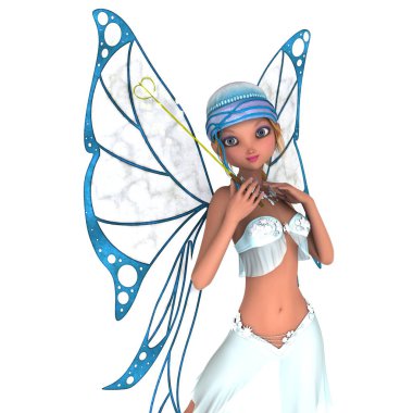 Peri / 3d Cg işleme bir peri.