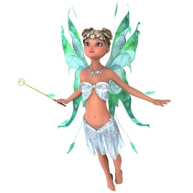 Peri / 3d Cg işleme bir peri.