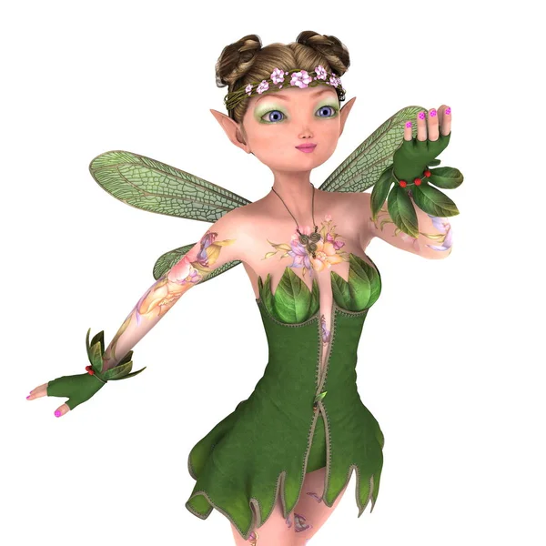 Fairy Rendering Älva — Stockfoto