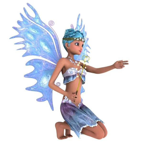 Fairy Rendering Fairy — Stock Photo, Image