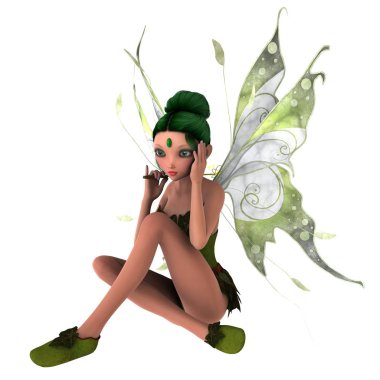 Peri / 3d Cg işleme bir peri.