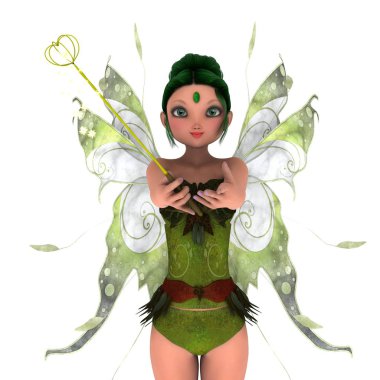 Peri / 3d Cg işleme bir peri.