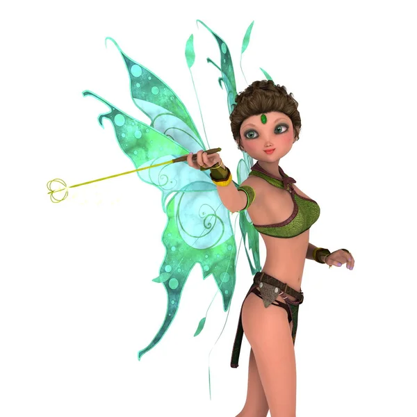 Fairy Rendering Fairy — Stock Photo, Image