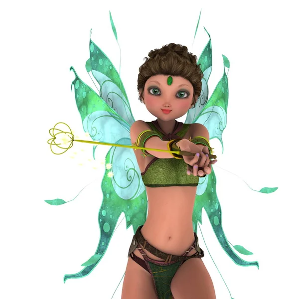 Fairy Rendering Fairy — Stock Photo, Image