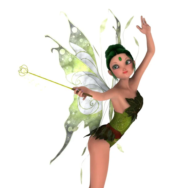 Fairy Rendering Älva — Stockfoto