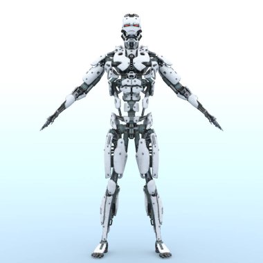 Robot / 3d Cg işleme bir robot.