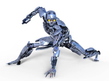 Robot / 3d Cg işleme bir robot.