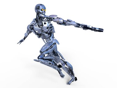 Robot / 3d Cg işleme bir robot.