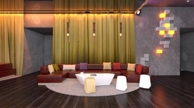 Lounge / Lounge ve 3d Cg işleme