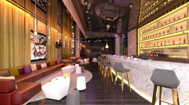 Lounge / Lounge ve 3d Cg işleme