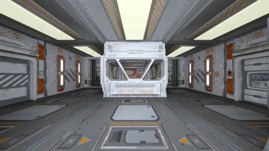 Uzay İstasyonu / 3d Cg işleme uzay istasyonu.