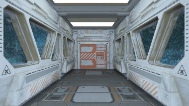 Uzay İstasyonu / 3d Cg işleme uzay istasyonu.