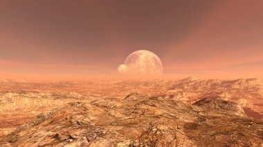 Rocky Dağları / 3d Cg işleme rocky Dağları'nın. 
