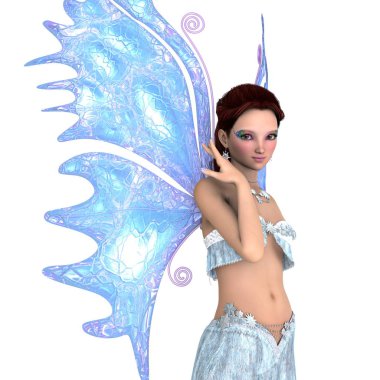 Peri / 3d Cg işleme bir peri.