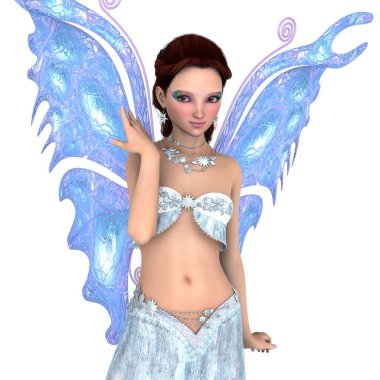 Peri / 3d Cg işleme bir peri.