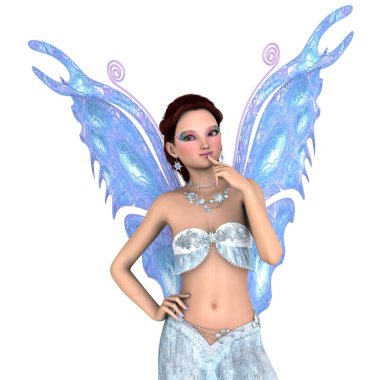 Peri / 3d Cg işleme bir peri.