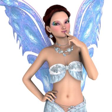 Peri / 3d Cg işleme bir peri.