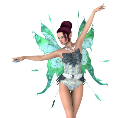 Peri / 3d Cg işleme bir peri.