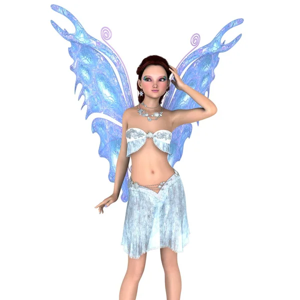 Fairy Rendering Fairy — стоковое фото
